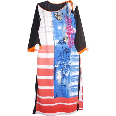 "Multi Color Designer Kurti -sws-42 - Click here to View more details about this Product